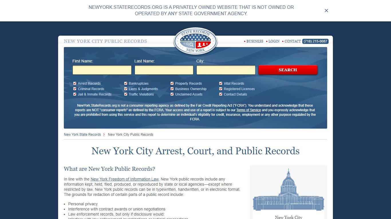 New York City Arrest and Public Records | New York ...